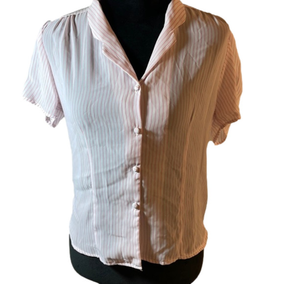 HERE and Their sheer career blouse size S - Picture 1 of 5